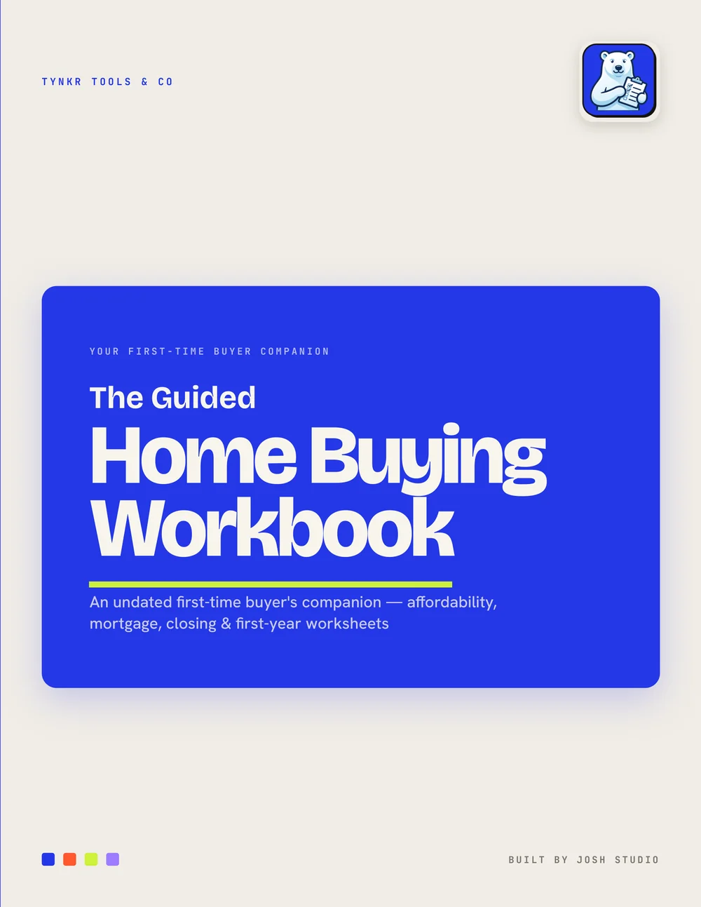 The Guided Home Buying Workbook — cover