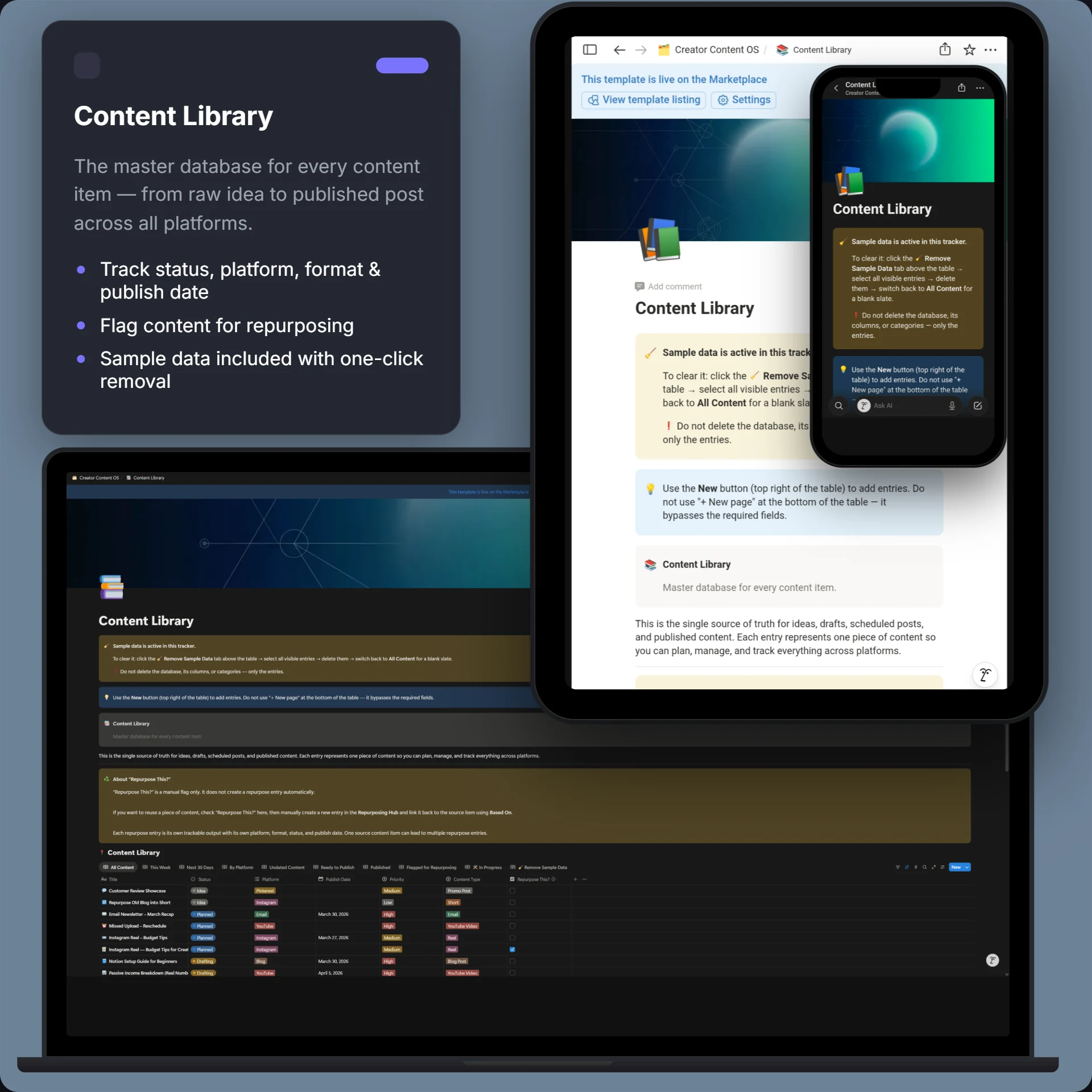 Content Library