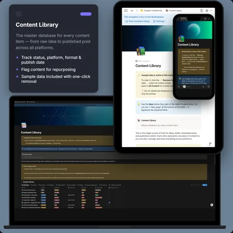 Content Library