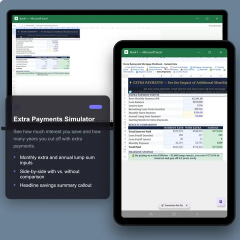 Excel · Extra Payments
