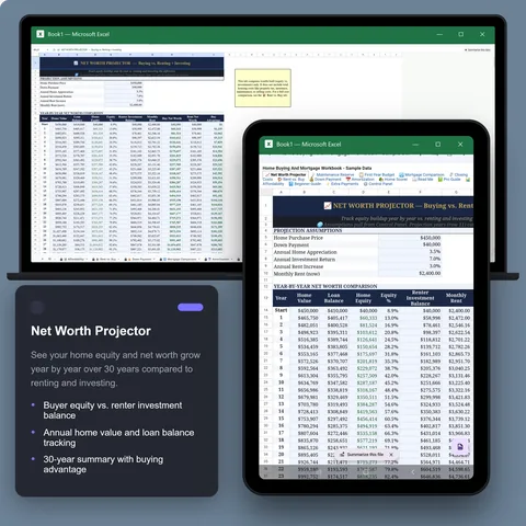 Excel · Net Worth