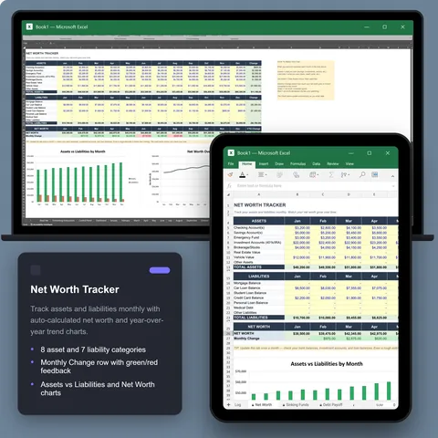Excel · Net Worth