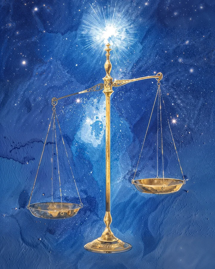 Watercolor 1 variant 1 — Libra Zodiac Art Print
