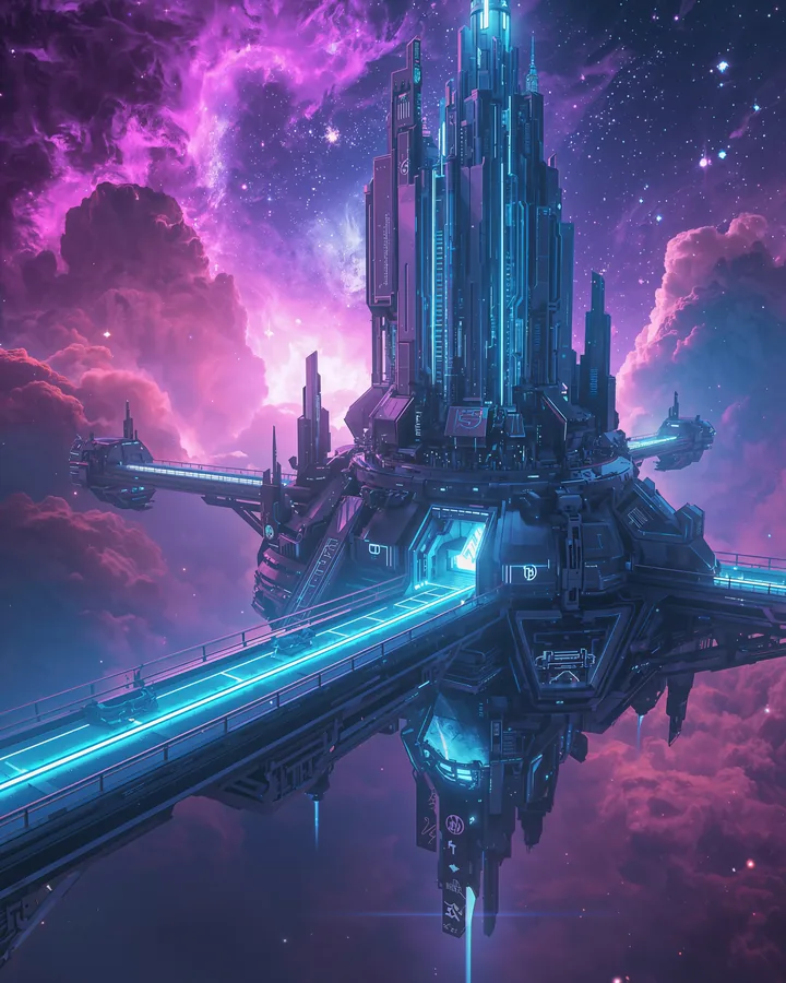 The Celestial Spire variant 2 — Aquarius Western Realms art print