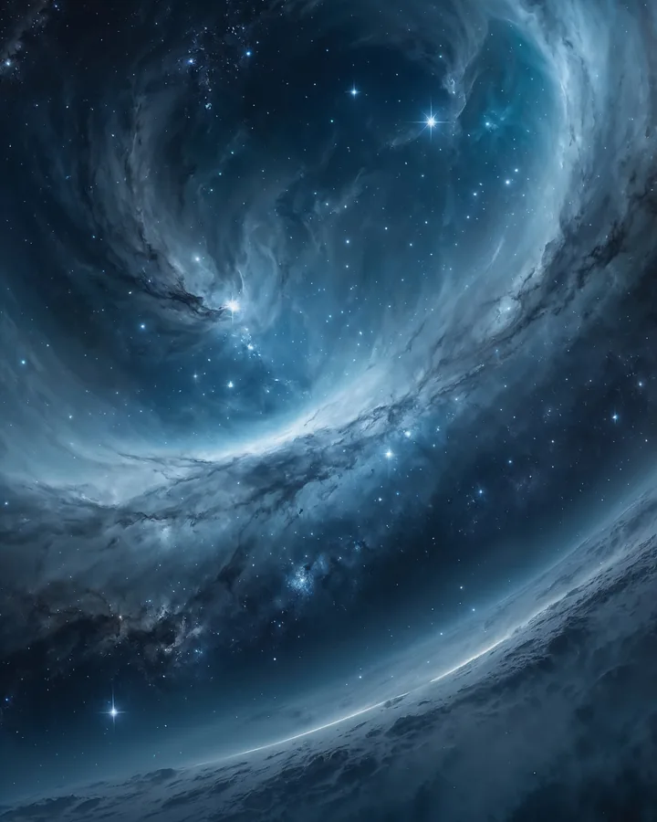 The Lunar Veil variant 1 — Cancer Western Realms art print