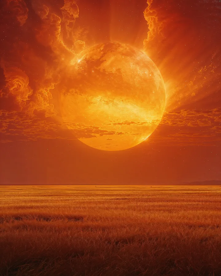 The Solar Expanse variant 2 — Leo Western Realms art print