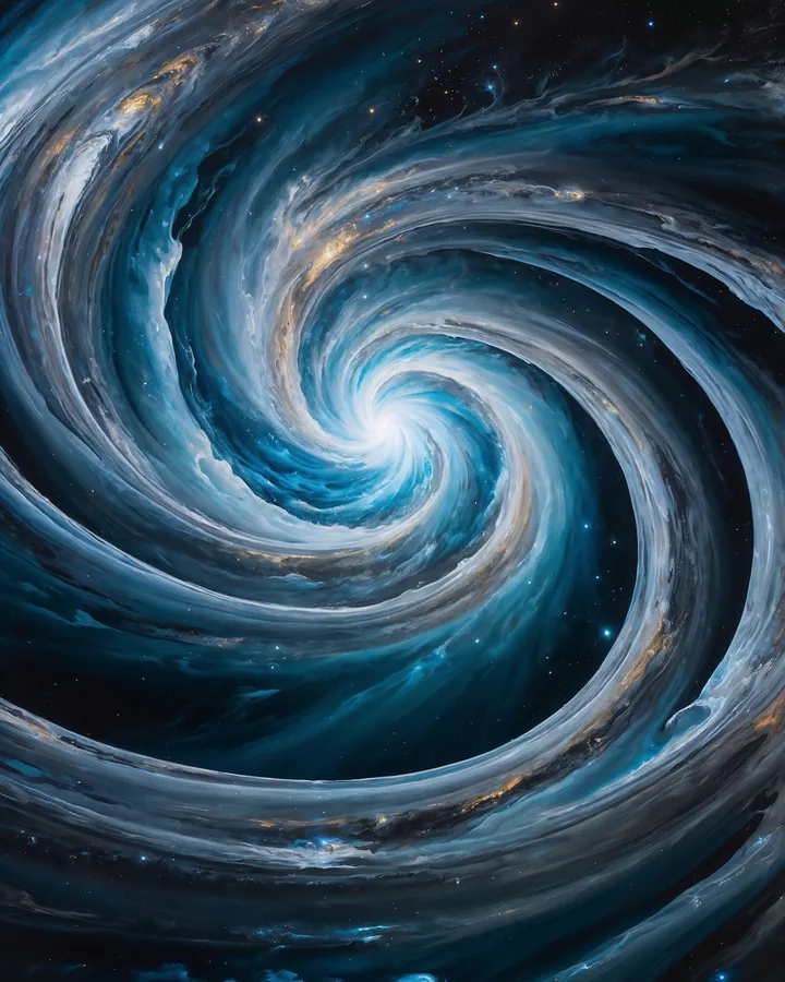 The Converging Currents variant 2 — Pisces Western Realms art print