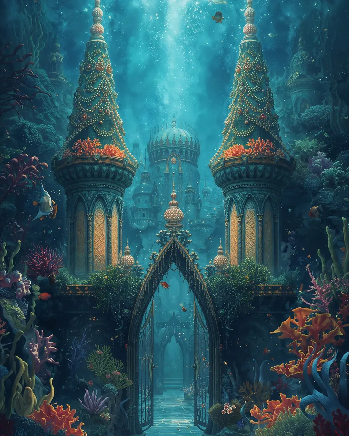 The Dreamweave Ocean variant 1 — Pisces Western Realms art print