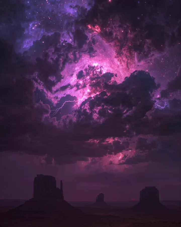 The Plasma Dunes variant 2 — Scorpio Western Realms art print