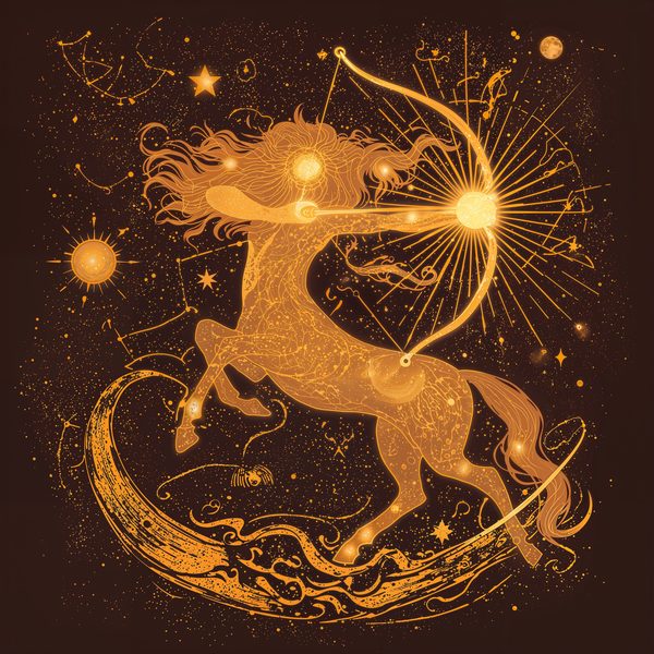 Sagittarius Archer Digital Art Print