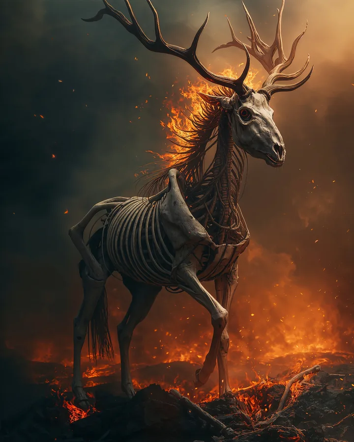 Halloween Horrors variant 2 — Sagittarius Zodiac Art Print