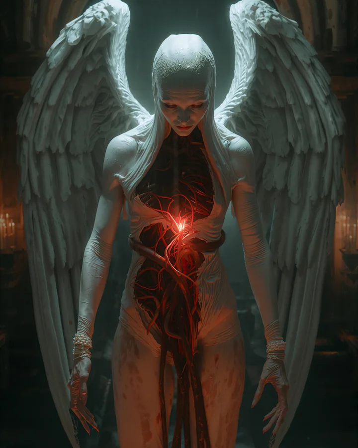 Halloween Horrors variant 1 — Virgo Zodiac Art Print