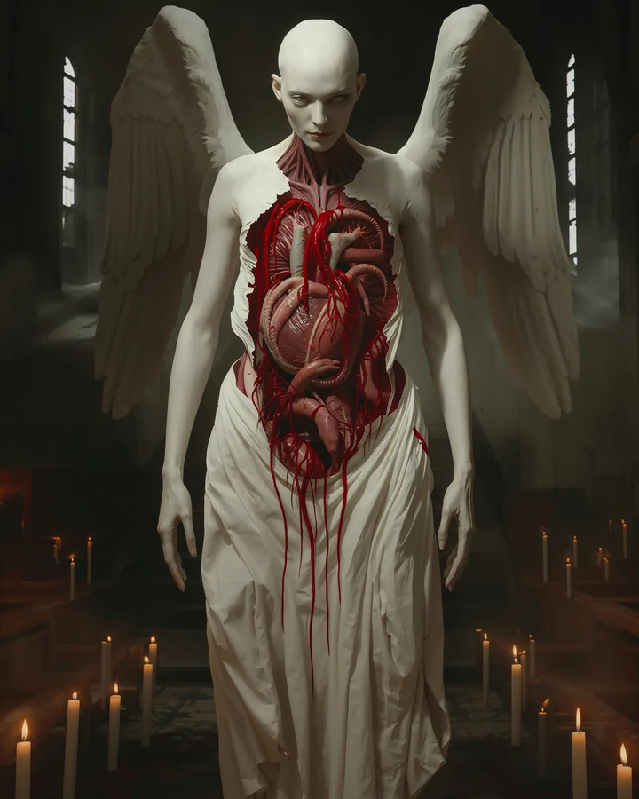 Halloween Horrors variant 2 — Virgo Zodiac Art Print