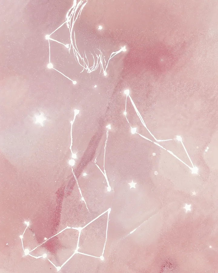Watercolor 2 variant 1 — Virgo Zodiac Art Print
